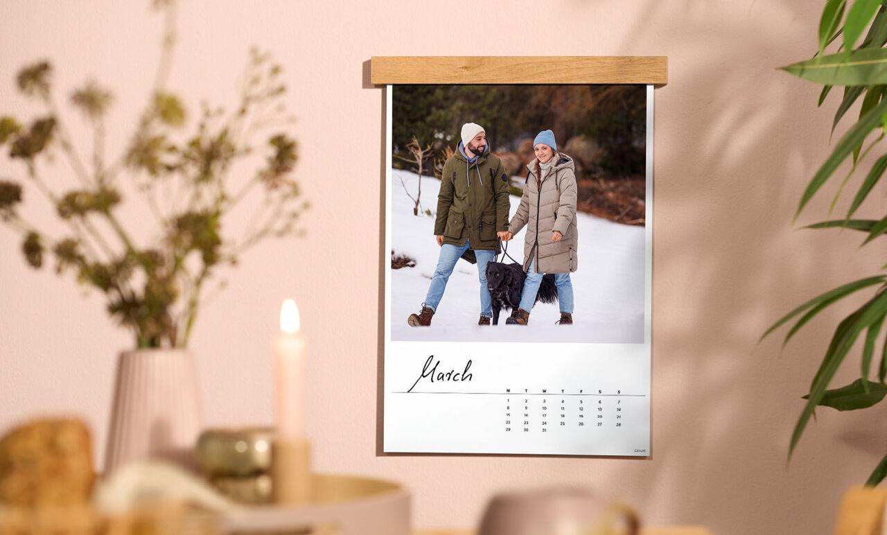 A4 Wall Calendar